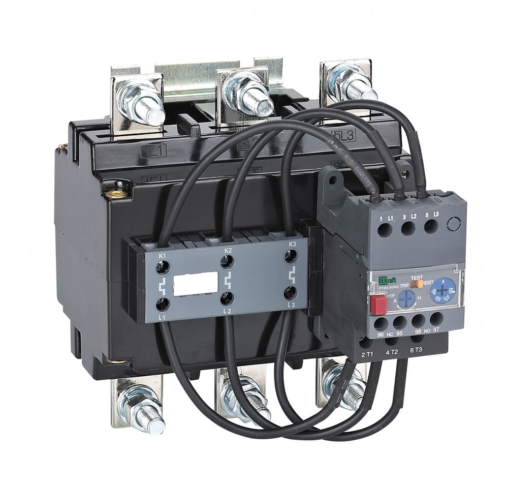 Реле тепловое для контакторов 225А-630А 180А-250А РТ-02