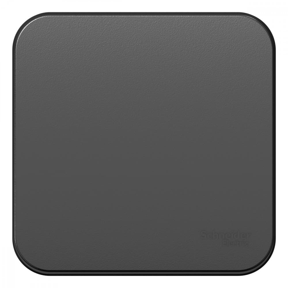 Выключатель Schneider Electric BLANCA 1-клав. О/У, 10А/250B АНТРАЦИТ