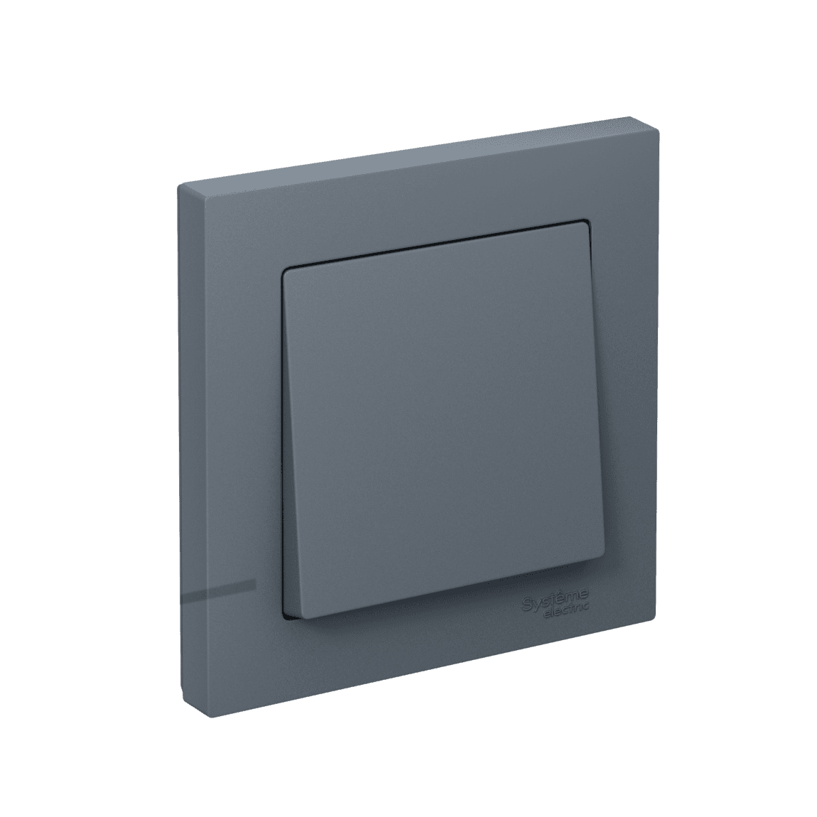 ATLASDESIGN 1-клавишный ВЫКЛЮЧАТЕЛЬ, сх.1, 10АХ, в сборе, быстрозажим. клем., ГРИФЕЛЬ