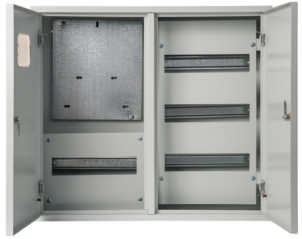 Корп. метал. две двери 520х585х160 3-фазн. 48 мод. IP31 ЩРУН-3/48