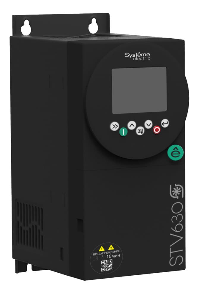 Преобразователь частоты STV630 4 кВт 400В ЭМС С3 + LED панель оператора