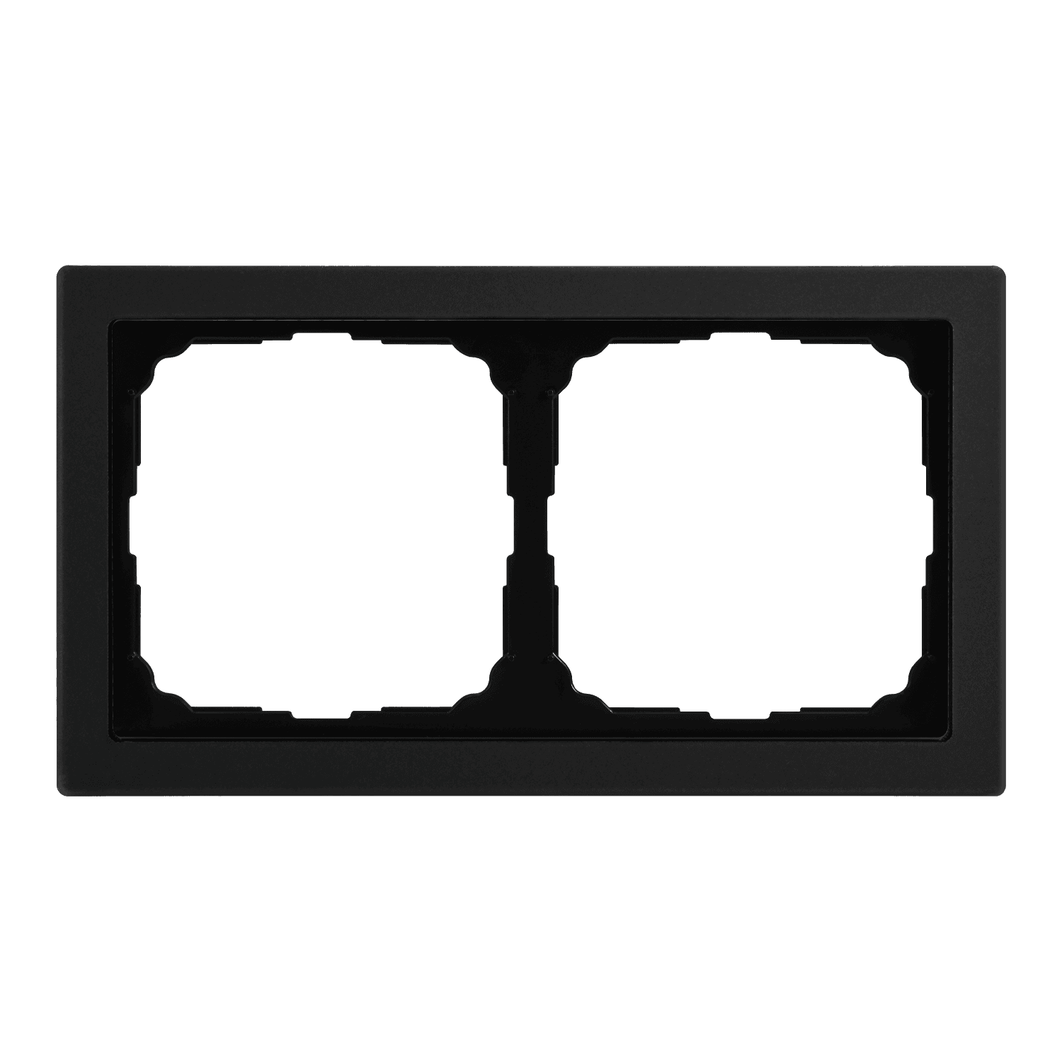 ARTGALLERY PURE 2-постовая РАМКА, МАТОВОЕ ОРГАНИЧЕСКОЕ СТЕКЛО ЧЕРНЫЙ