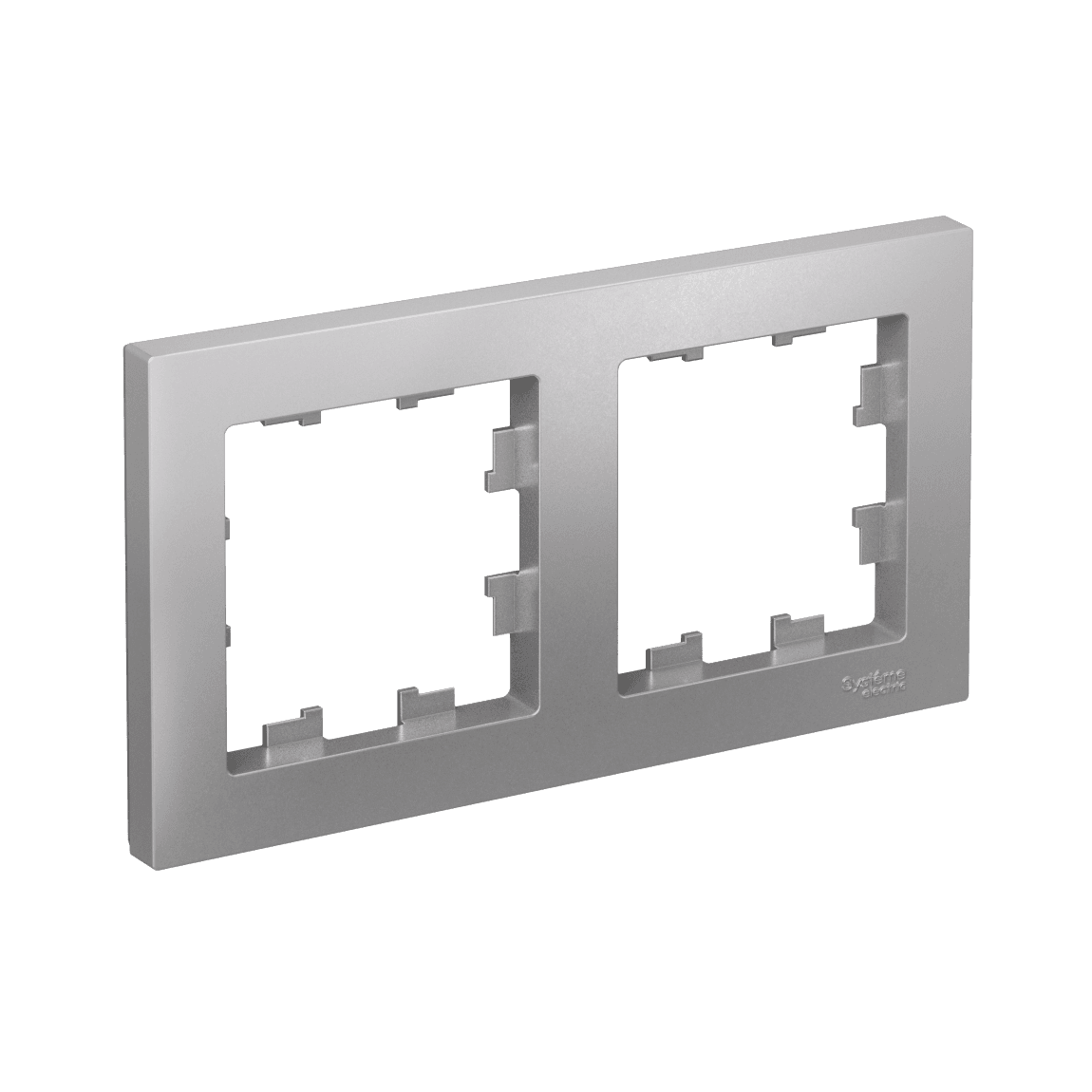 ATLASDESIGN 2-постовая РАМКА, универсальная, АЛЮМИНИЙ