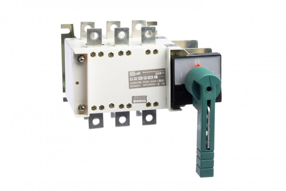 Выключатель-разъединитель 125A 3P два напр. тип Т ВР-101 С ДК