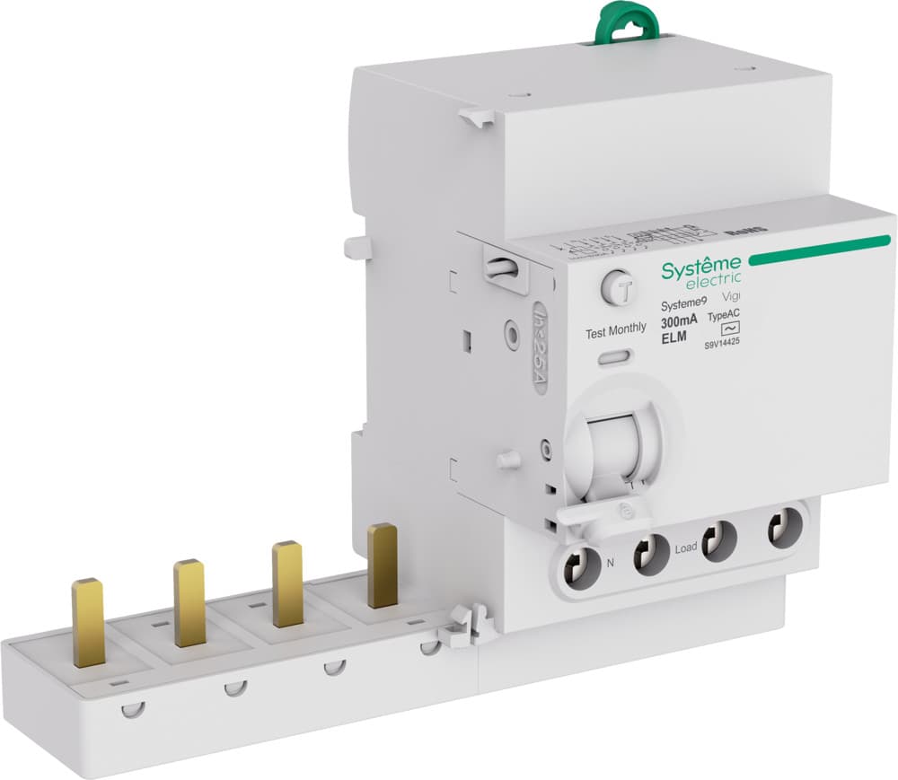Systeme9 Блок диф. тока (БДТ) 25A 4P 300мА Тип-AC 400В