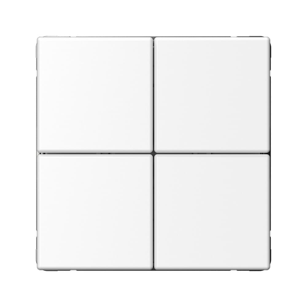 ARTGALLERY 4-клавишный ВЫКЛЮЧАТЕЛЬ СЦЕНАРНЫЙ, сх. 1, механизм, БЕЛЫЙ