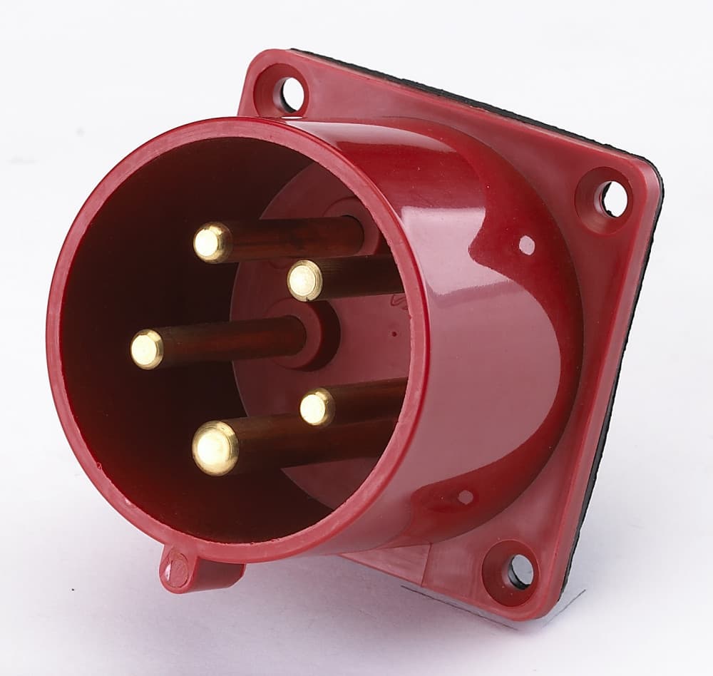 Вилка щитовая 625 3Р+РЕ+N 32А 380В IP44 ВЩ-102