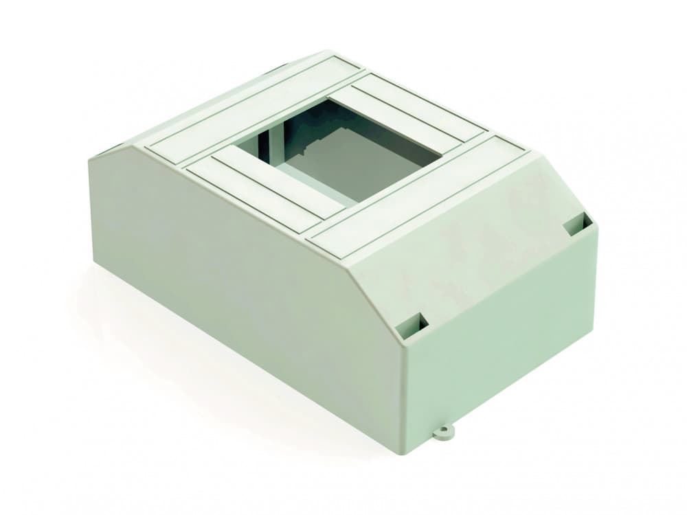 Корпус пласт. навес. 2-4 мод. IP30 БЕЛЫЙ ЩРН-П-2/4