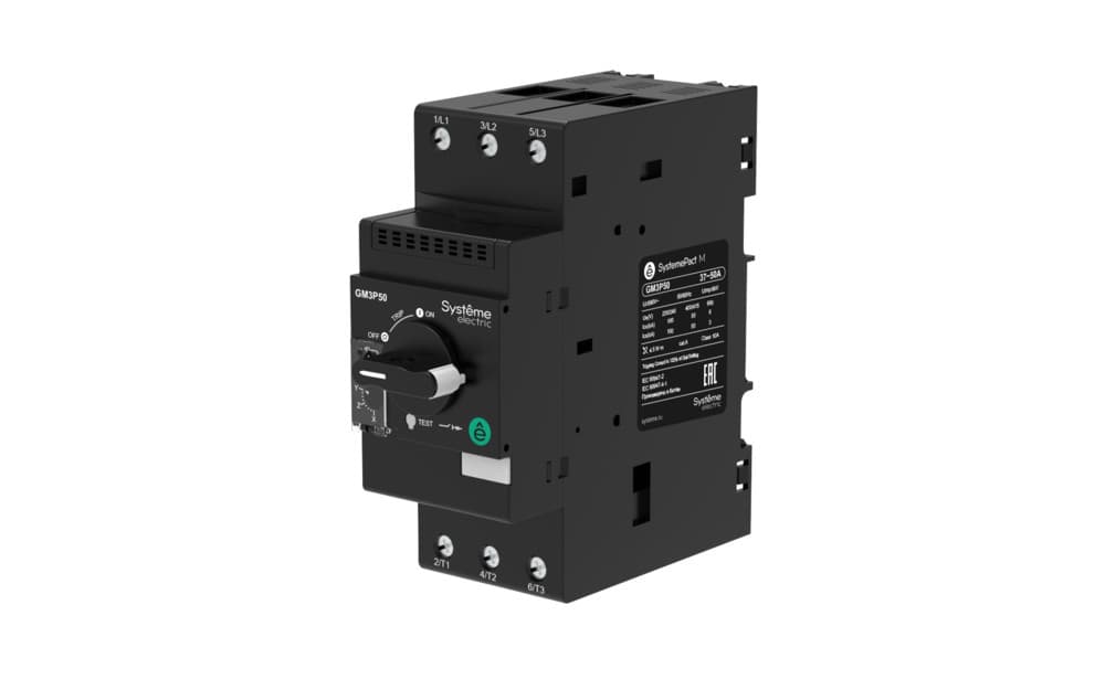 АВТ.ВЫКЛ.ЗАЩ.ДВ. GM3P 12-18A КОМБ.РАСЦЕПИТЕЛЬ ПОВ.РУК. ВИНТ.ЗАЖ. (GV3P18)