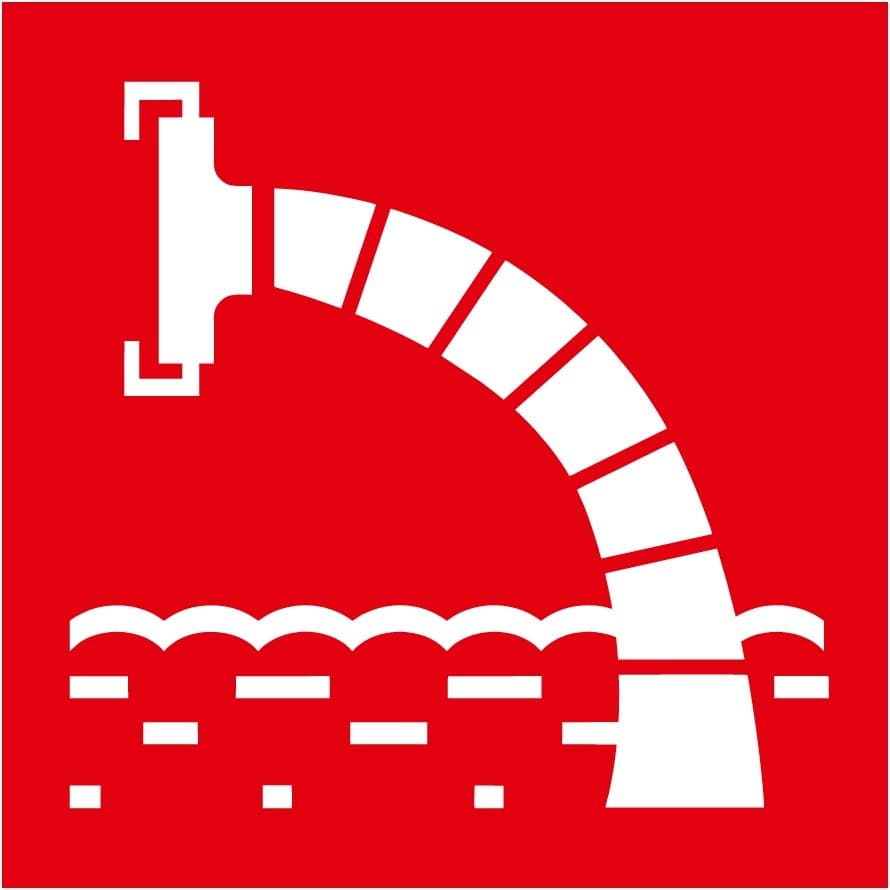 Пиктограмма 150х150 "Пожарный водоисточник"