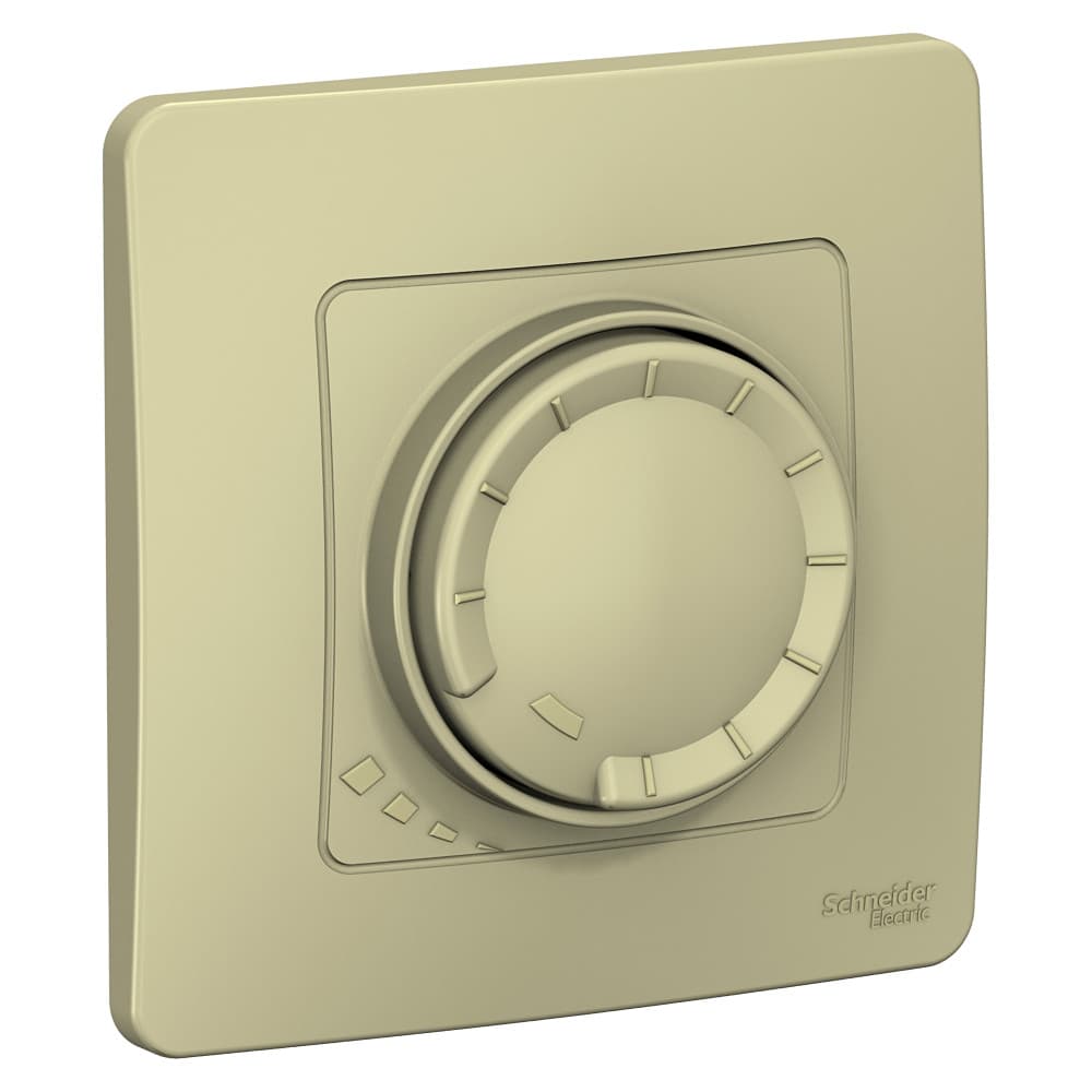 BLANCA С/У СВЕТОРЕГУЛЯТОР (диммер) поворотно-нажимной универсальный 400ВТ, БЕЖЕВЫЙ