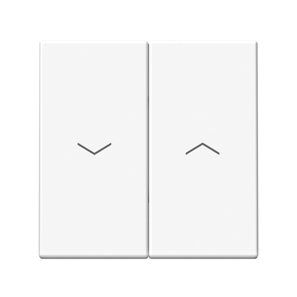 ARTGALLERY 2-клавишный ВЫКЛЮЧАТЕЛЬ ДЛЯ ЖАЛЮЗИ, 2х сх.4, 10А, механизм, БЕЛЫЙ