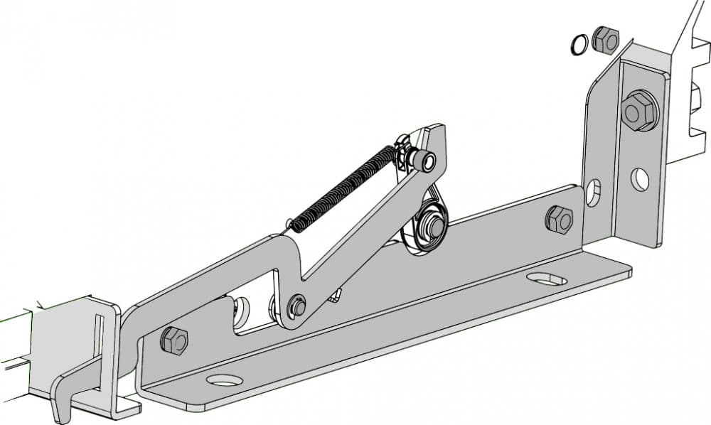 Блокировка дверцы ВА-751