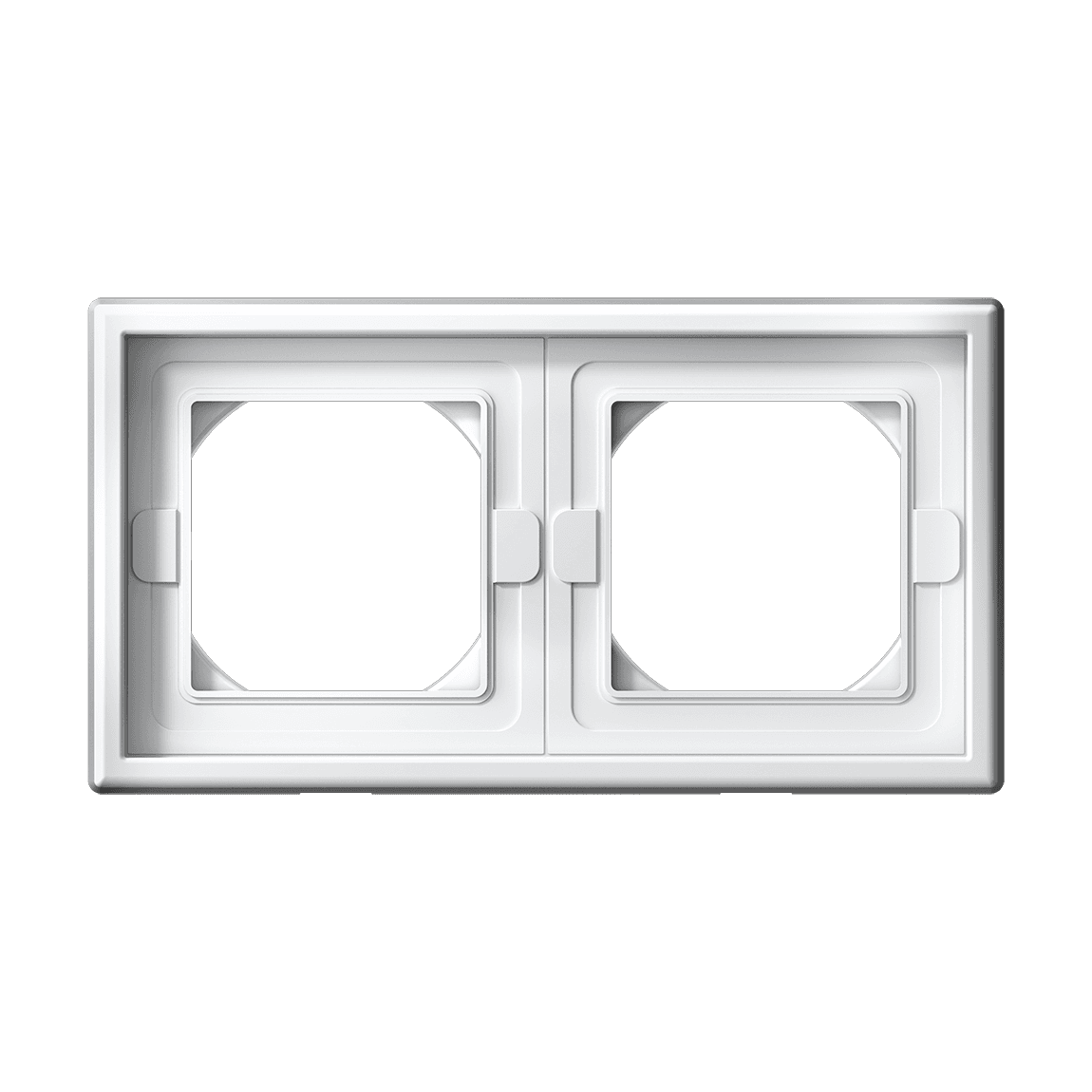 ARTGALLERY 2-постовая РАМКА IP44, БЕЛЫЙ