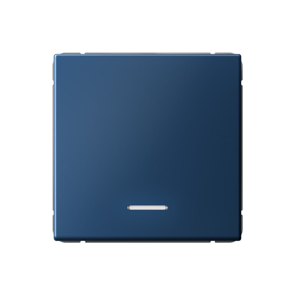 ARTGALLERY 1-клавишный ВЫКЛЮЧАТЕЛЬ с подсветкой, 10АХ, механизм, быстрозажим. клем., АКВАМАРИН