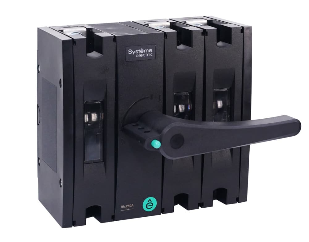 ВЫКЛ.-РАЗЪЕДИНИТЕЛЬ SYSTEMEPACT SD160 3P 63A РУКОЯТКА ФРОНТ. ЦЕНТР_РУКОЯТКА ЗАКАЗЫВАЕТСЯ ОТДЕЛЬНО