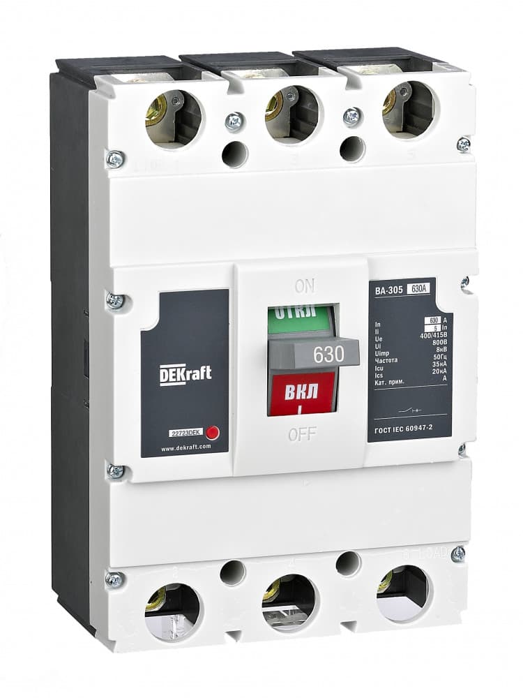 Авт. выкл. 3P 700А 35кА 5In ВА-306 L
