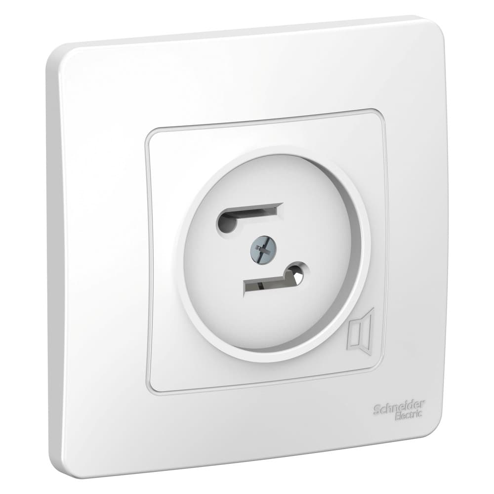 Радиорозетка Schneider Electric BLANCA С/У БЕЛЫЙ