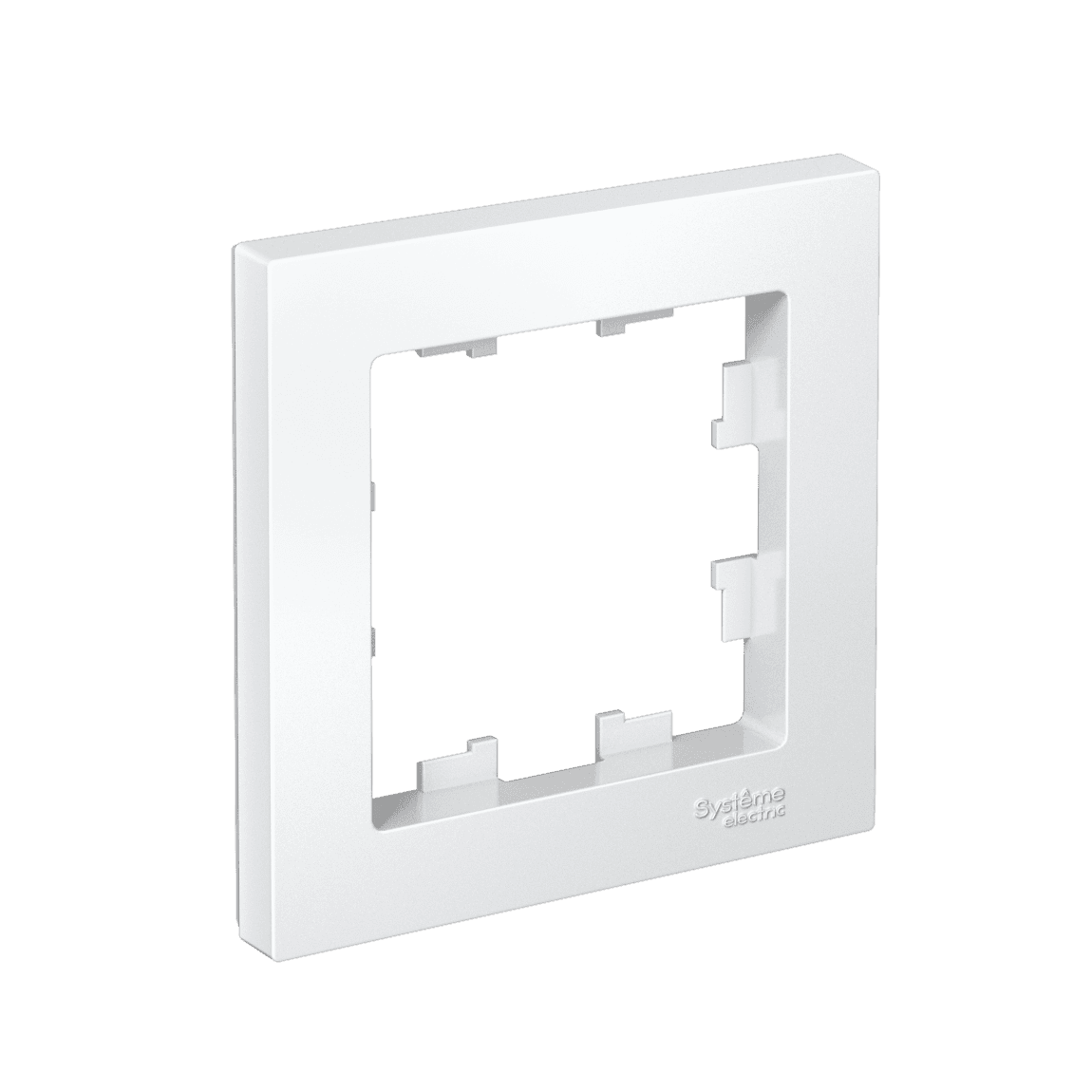 ATLASDESIGN 1-постовая РАМКА, БЕЛЫЙ