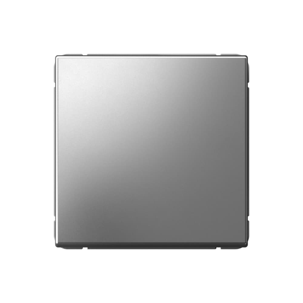 ARTGALLERY 1-клавишный ВЫКЛЮЧАТЕЛЬ КНОПОЧНЫЙ, 10А, механизм, быстрозажим. клем., СТАЛЬ