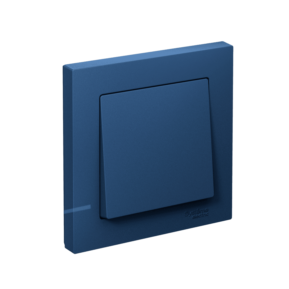 ATLASDESIGN 1-клавишный ВЫКЛЮЧАТЕЛЬ, сх.1, 10АХ, в сборе, быстрозажим. клем., АКВАМАРИН