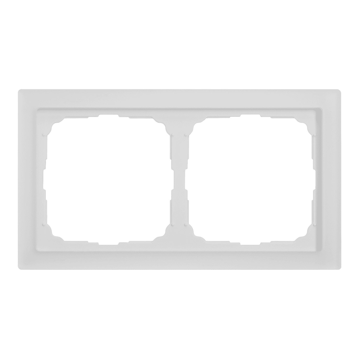 ARTGALLERY PURE 2-постовая РАМКА, МАТОВОЕ ОРГАНИЧЕСКОЕ СТЕКЛО БЕЛЫЙ