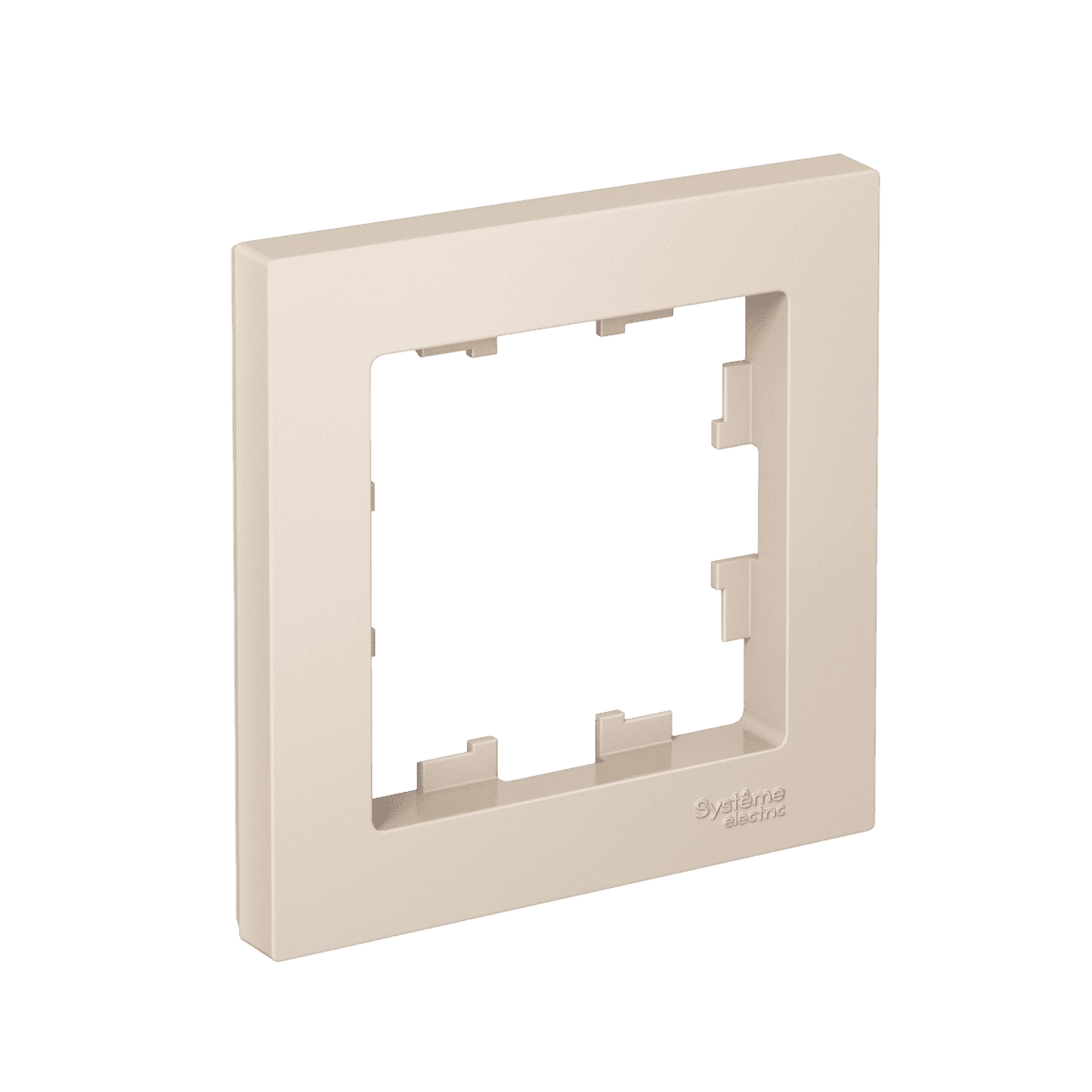 ATLASDESIGN 1-постовая РАМКА, БЕЖЕВЫЙ