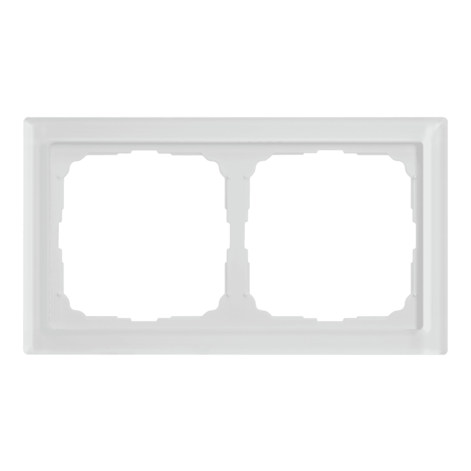 ARTGALLERY PURE 2-постовая РАМКА, ОРГАНИЧЕСКОЕ СТЕКЛО БЕЛЫЙ