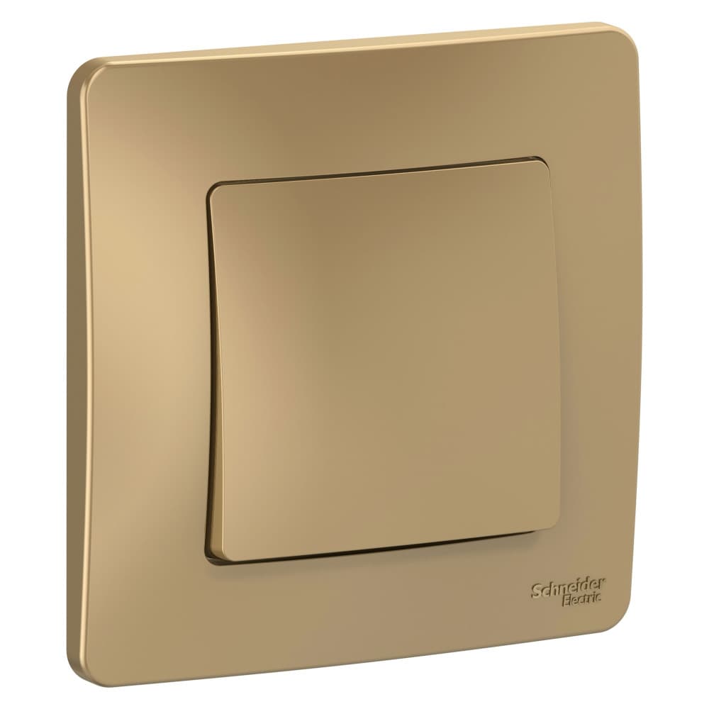 Выключатель Schneider Electric BLANCA 1-клав. С/У, 10АХ/250B ТИТАН