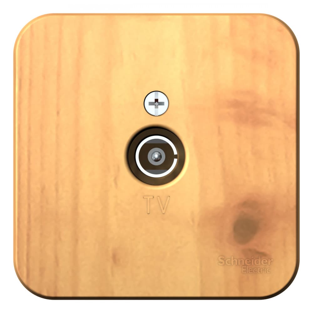 TV-розетка (коннектор) Schneider Electric BLANCA О/У ЯСЕНЬ