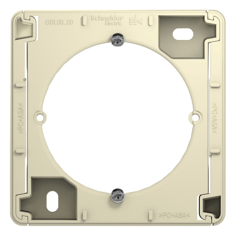 GLOSSA КОРОБКА для наружного монтажа, БЕЖЕВЫЙ